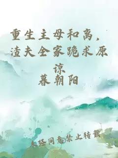 重生主母和离,渣夫全家跪求原谅
