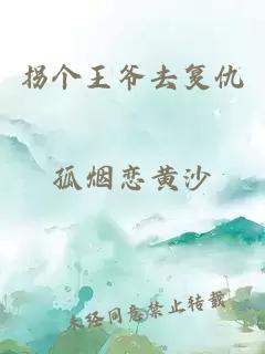 拐个王爷去复仇